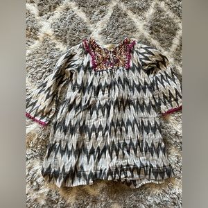 Cupcakes & Pastries 4T Toddler Girls Long Sleeve Patterned Dress